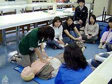 救急救命法訓練